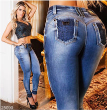 Dark Jeans Cigarette Cropped Pant Pit Bull