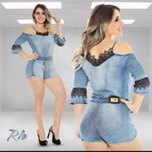 Delave Jeans Short Jumpsuit