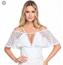 White Blouse With Lace