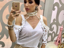 White Lace Blouse